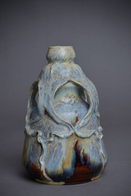 Galerie Origines - Arles - Manufacture Tepliz -Vase coloquinte