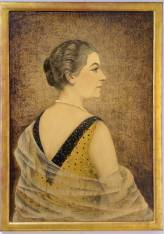 Jean Dunand, portrait de Mme Henry Dutey.