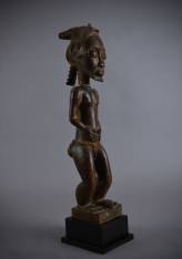 Galerie Origines - Arles - Statue Baoulé - Statuette masculine de Côte d’Ivoire 