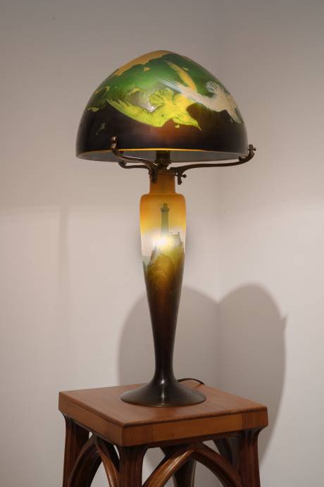 Émile Gallé, Lampe champignon