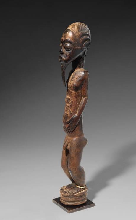 Baoulé, Statue masculine (Ateliers d'Essankro)