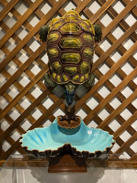 Sarreguemines, Tortue faisant réservoir et sa vasque.