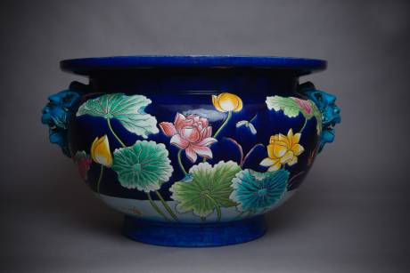 Eugene Collinot, Planter in ceramic