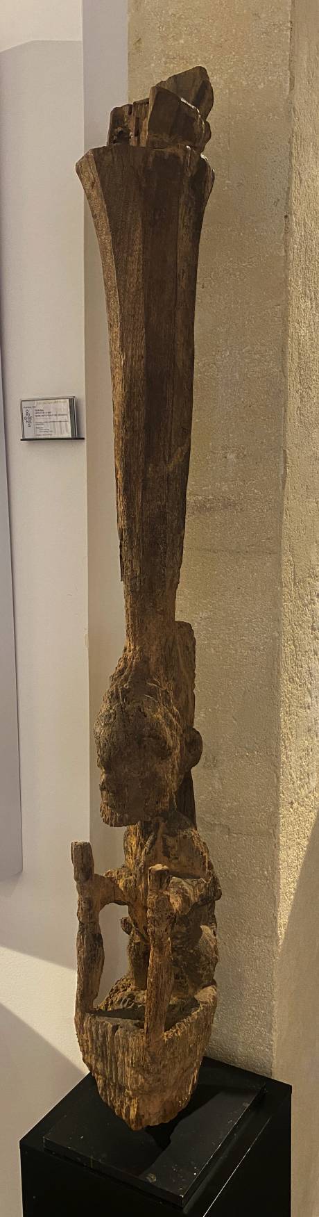 Yoruba, Paire de poteaux de véranda